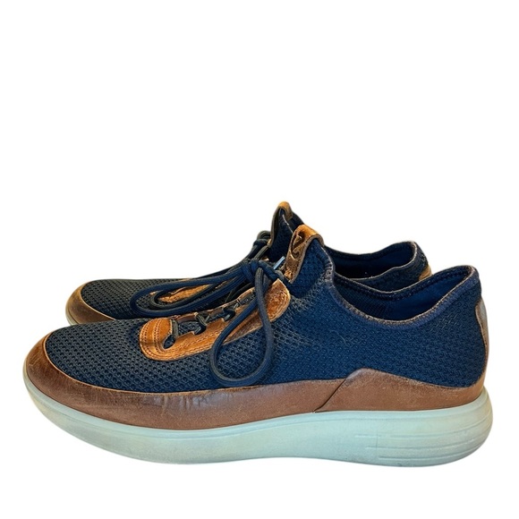 Ecco Mens Soft 7 Runner Summer Shoes - Size 8 (EU 42) - Picture 1 of 6